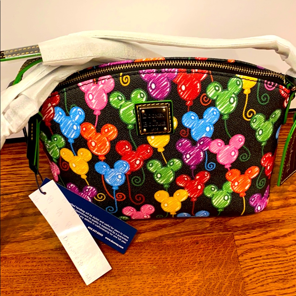 NWT Disney 10th Anniversary Balloon Crossbody Bag